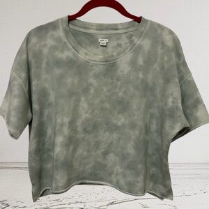Aerie tie-dye oversized Crop Top. Size Small